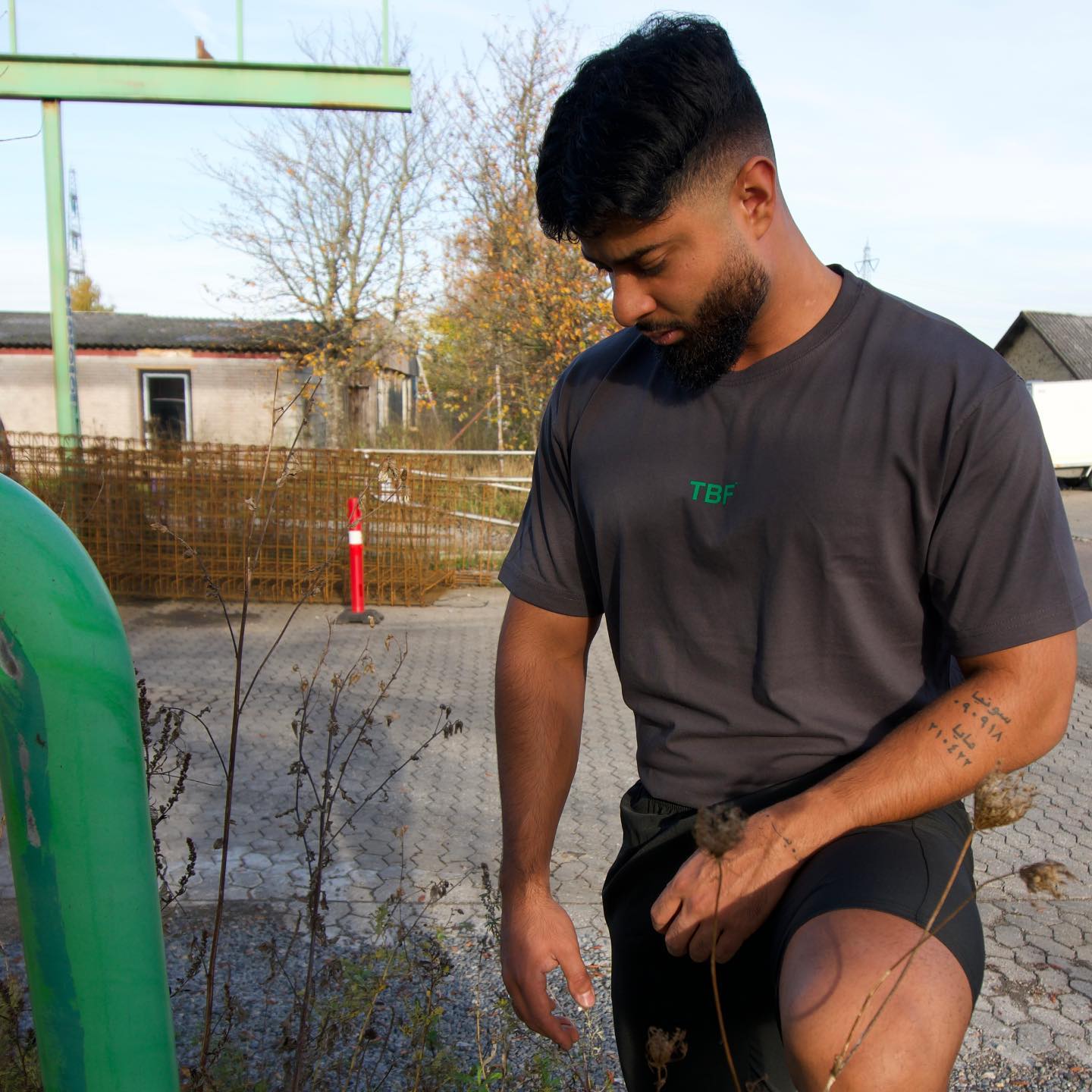 Heavy Work Tee Dark Grey