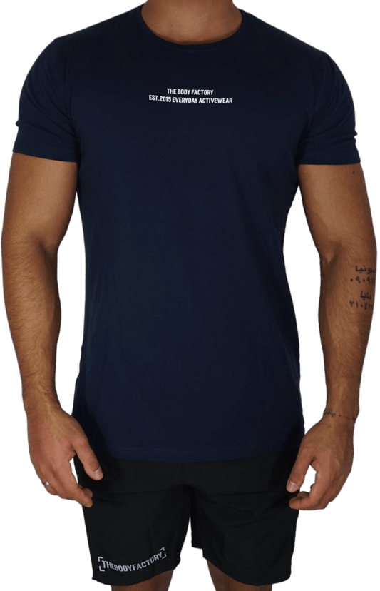 Bold Tee - Navy